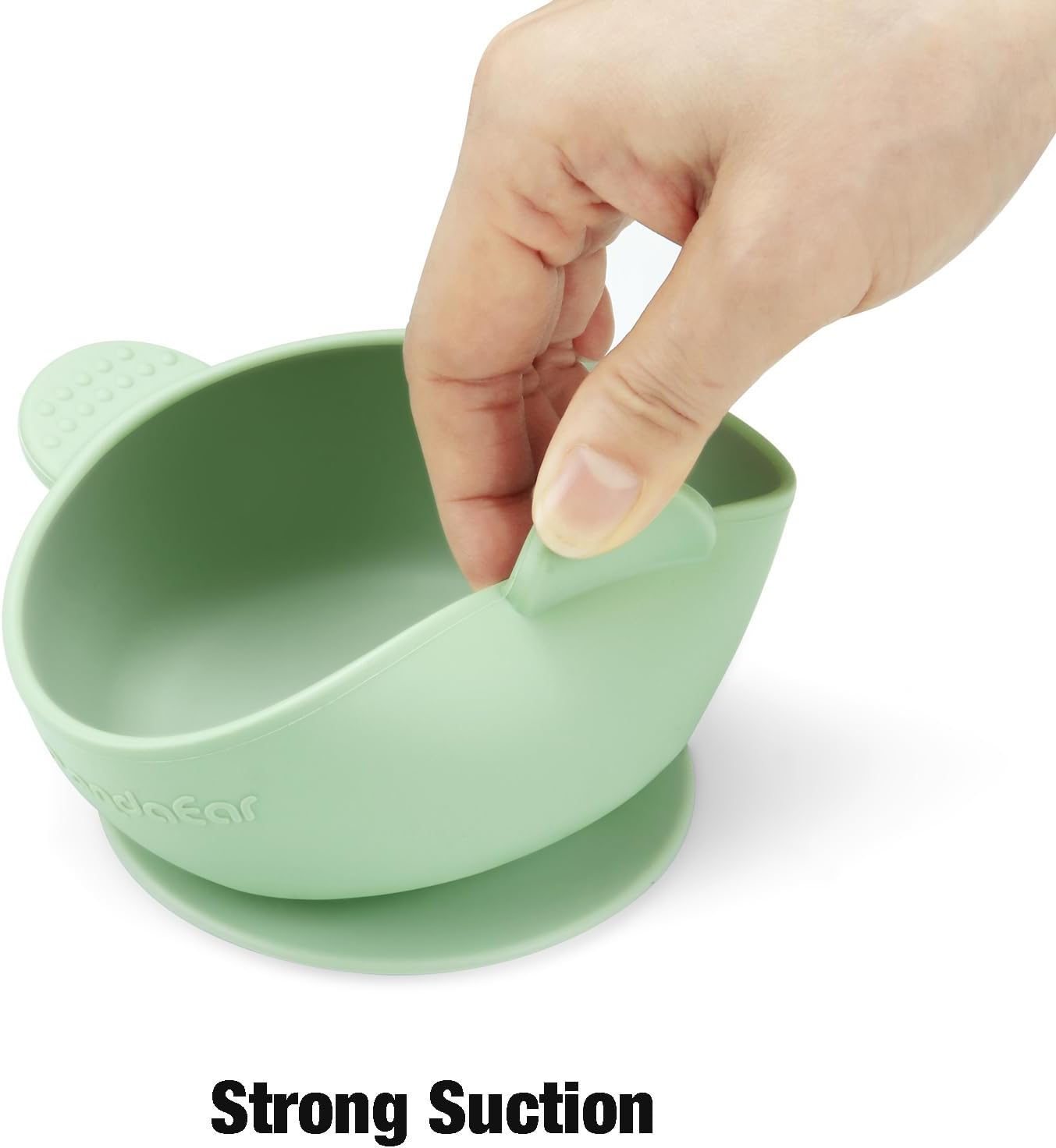PandaEar 3 Pack Baby Bowls with Suction| Stay Put Silicone Food Bowl for Babies Kids Toddlers Infants| Food Grade Soft Safe BPA-Free Silicone (Multi-Color) - Image 5