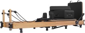 Oak Adjustable-Leg Foldable Pilates...