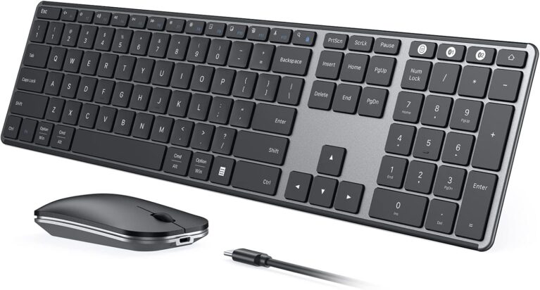 seenda SKM64-3 Wireless Bluetooth Keyboard Mouse Combo for Windows and Mac
