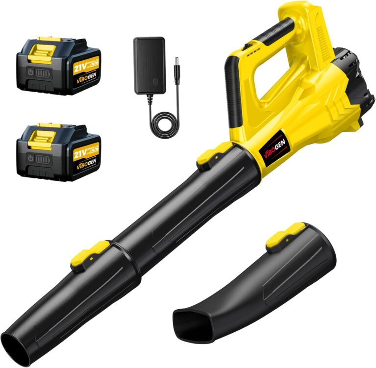 Electric Leaf Blower Cordless with Battery and Charger for Lawn Care Small
