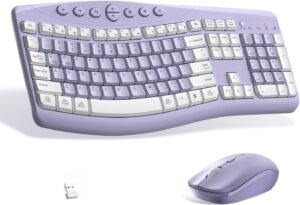 Wireless Keyboard and Mouse Combo S...