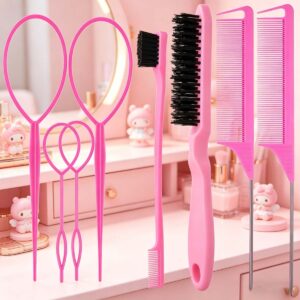 8 Pcs Hair Styling Tool Set, Multif...
