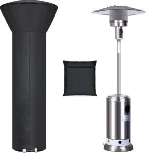 Patio Heater Covers with Zipper and...