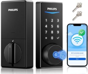 Philips Wi-Fi Smart Door Lock, Fing...