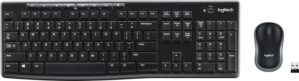 Logitech MK270 Full Size Wireless K...