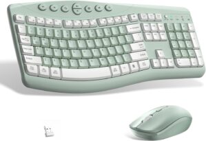 Wireless Keyboard and Mouse Combo S...