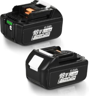 2 Pack 6.0Ah Replacement for 18V Ba...