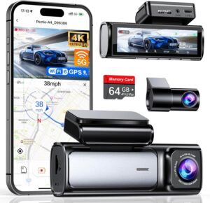 Affver 4K+2.5K Dash Cam Front and R...