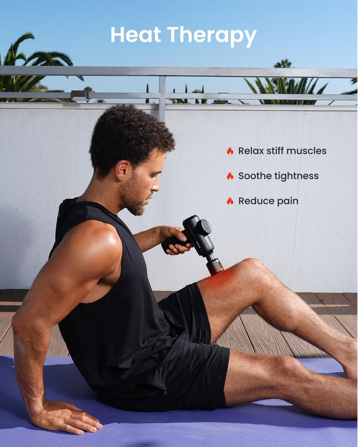 RENPHO Active Thermacool 2 Massage Gun with Intuitive Heat and Cold Control - Image 4