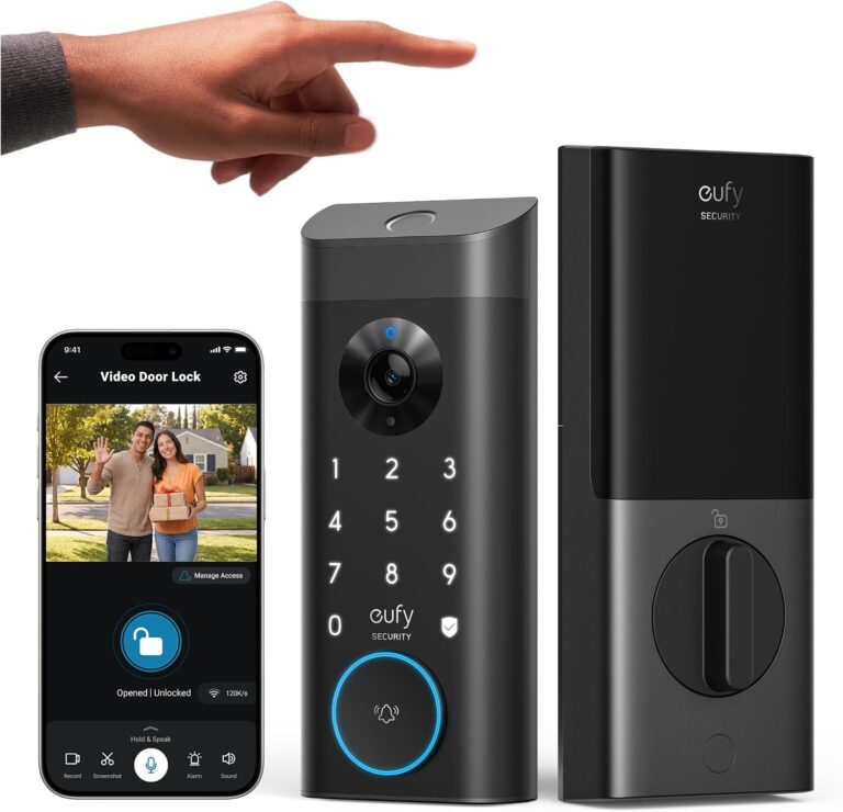 eufy Security Video Smart Lock E330, Fingerprint Keyless Entry Door Lock