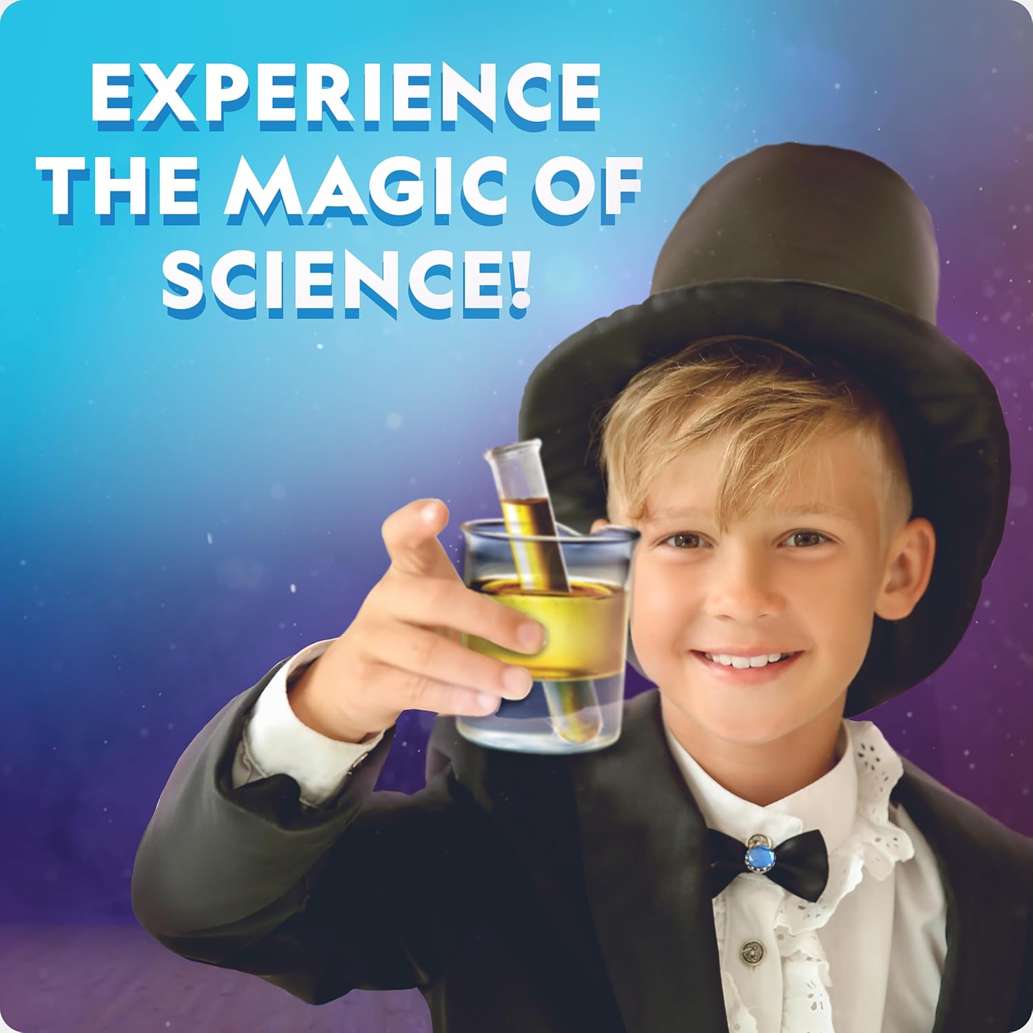 NATIONAL GEOGRAPHIC Science Magic Kit – Science Kit for Kids with 100+ Unique Experiments and Magic Tricks, Chemistry Set and STEM Project, A Great Gift for Boys and Girls (Amazon Exclusive) - Image 4