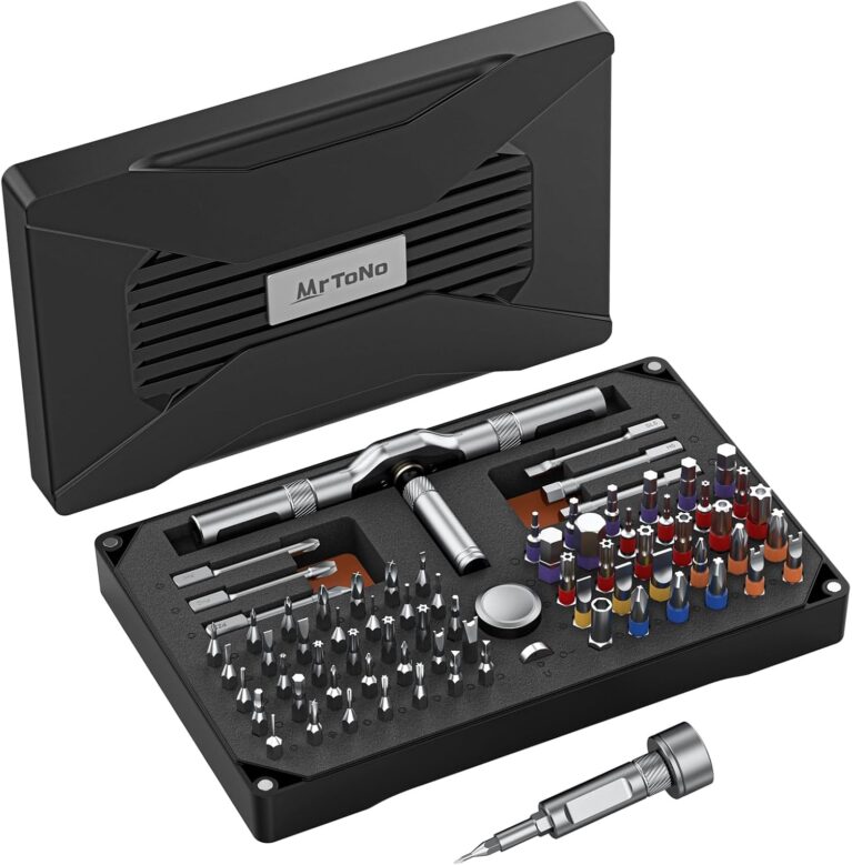 74 in 1 Magnetic Screwdriver Set, Ratchet Screwdriver Set