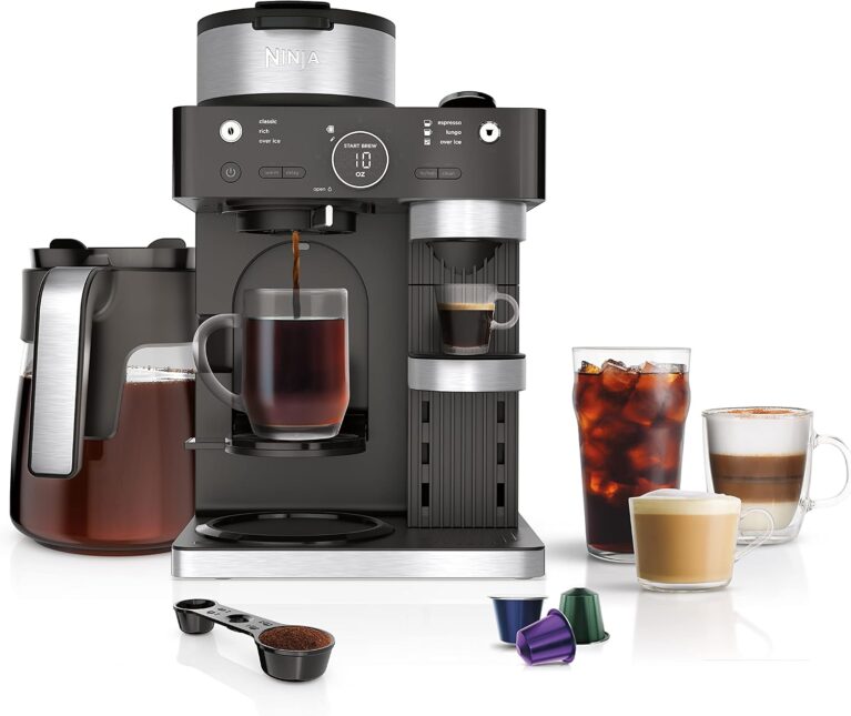 Ninja Espresso & Coffee Maker, Nespresso Capsule Compatible, Black, CFN601
