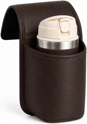 Leather Car Door Cup Holder for Win...