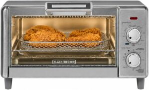 BLACK+DECKER 4-Slice Air Fry Toaste...