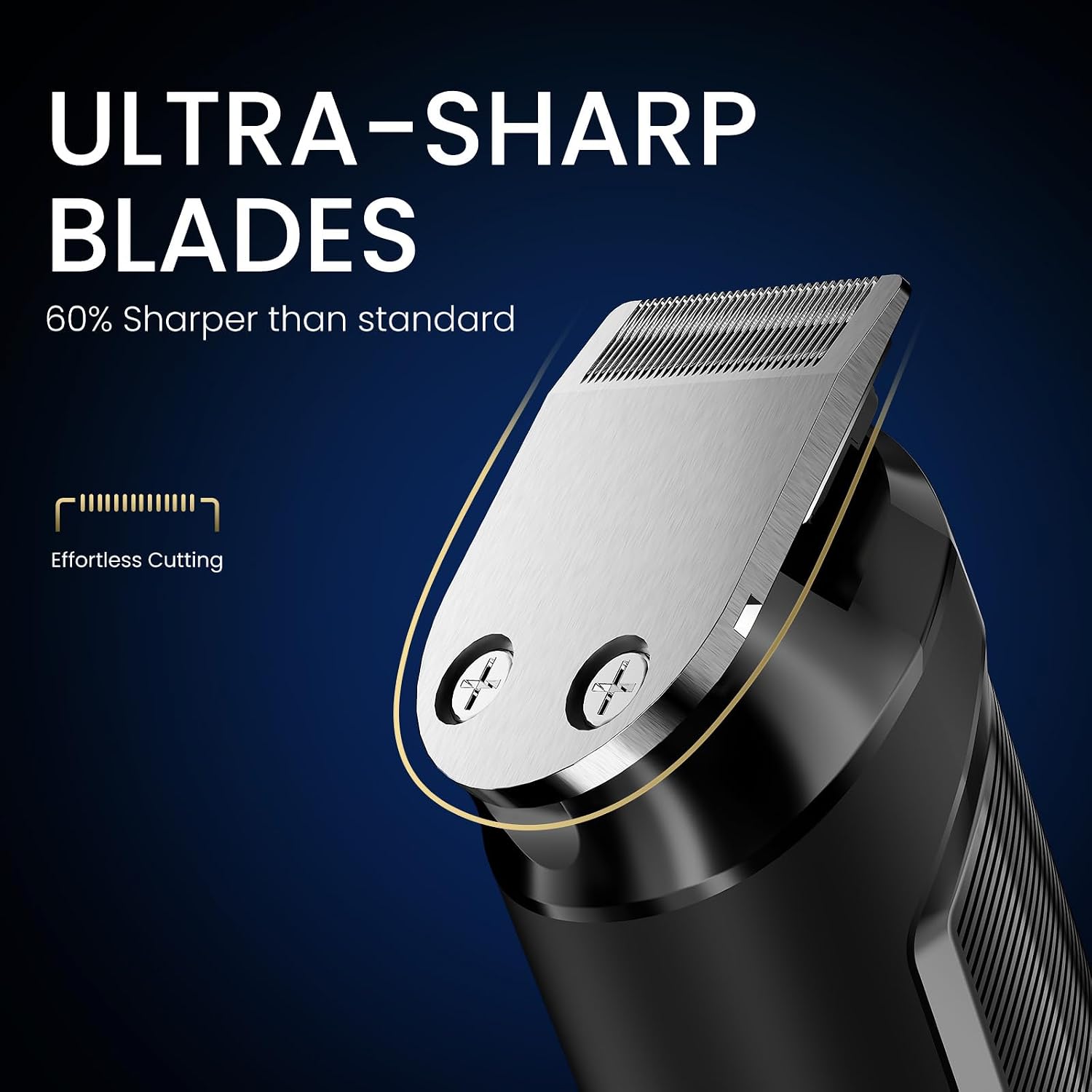 Ufree 3-in-1 Beard Trimmer for Men, IPX6 Waterproof Electric Razor - Image 2