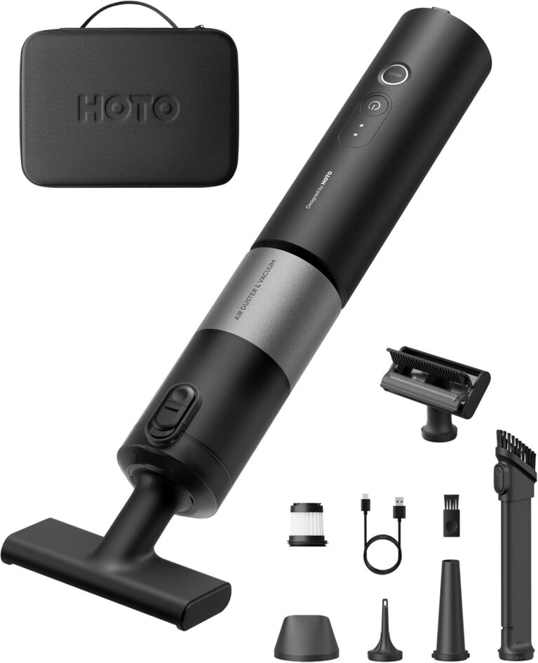 HOTO Car Vacuum Portable Cordless, Handheld Vacuum with Case, 20000Pa