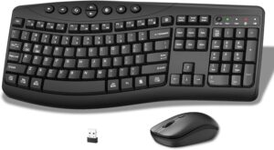 Wireless Keyboard and Mouse Combo, ...