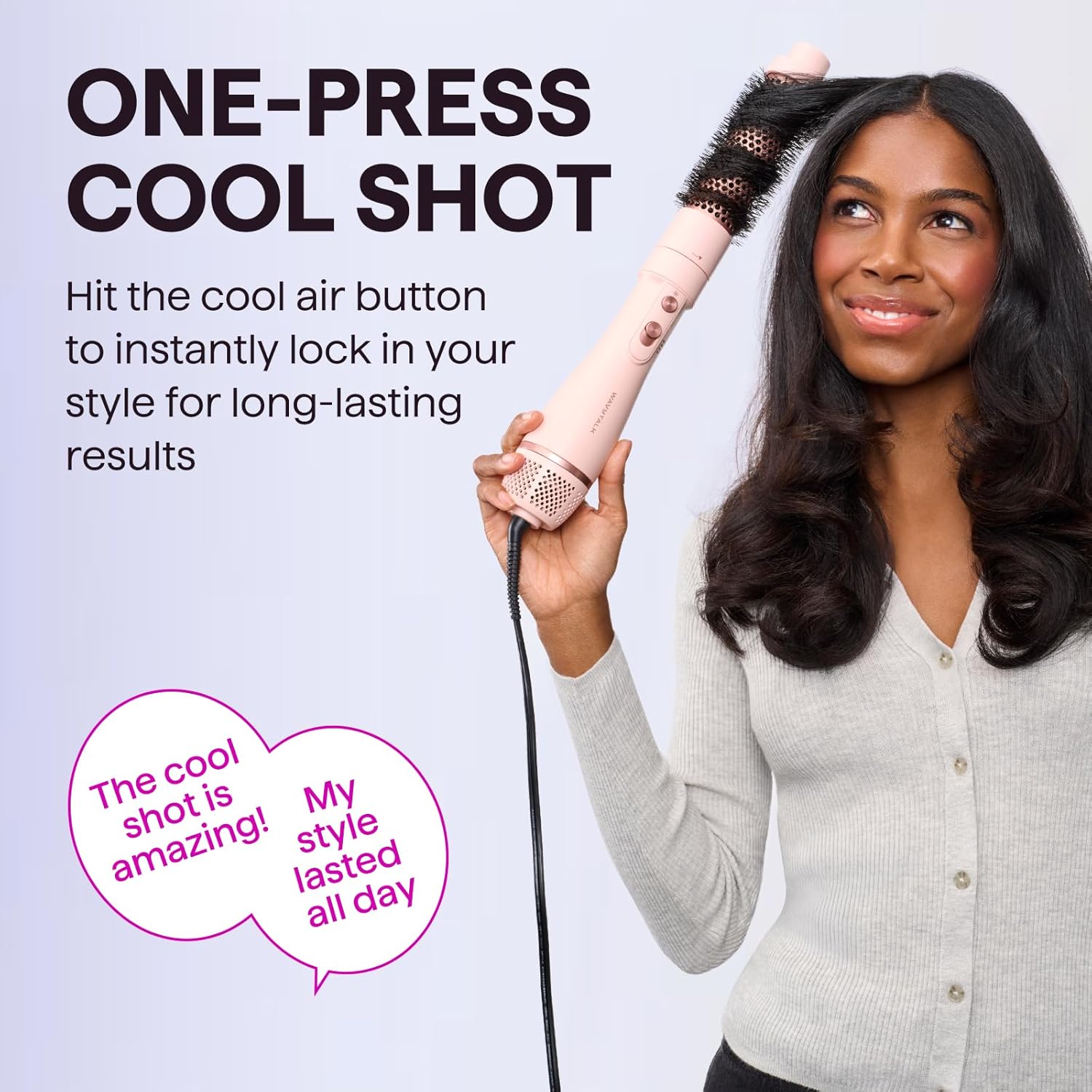 Blow Dryer Brush Set, Wavytalk Air Sculpt 5-in-1 Hot Air Brush Set - Image 6