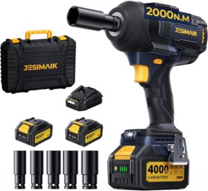 JESIMAIK Cordless Impact Wrench, 14...