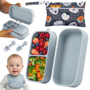 Baby Travel Feeding Set with Silico...