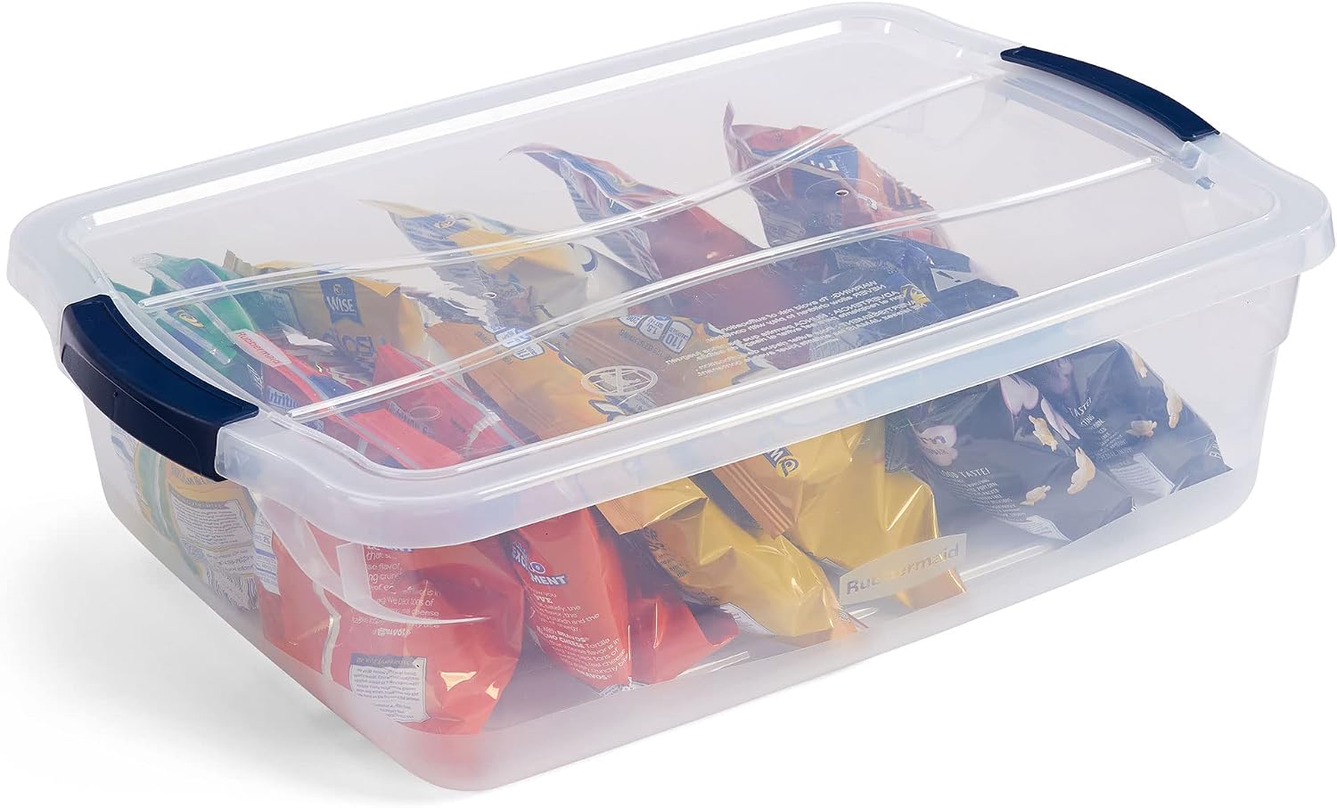 Rubbermaid Cleverstore 17 Quart Clear Latching Waterproof Stackable Airtight Storage Containers with Durable Latching Lids (6 Pack) - Image 8