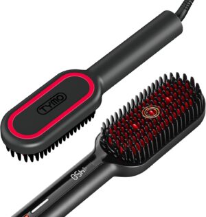 TYMO Hair Straightener Brush –...