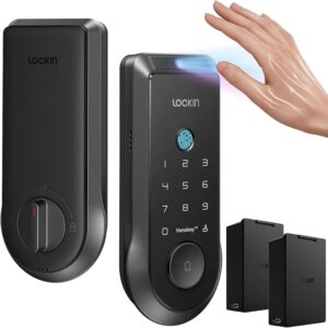 Lockin Veno Smart Lock, Dual Batter...