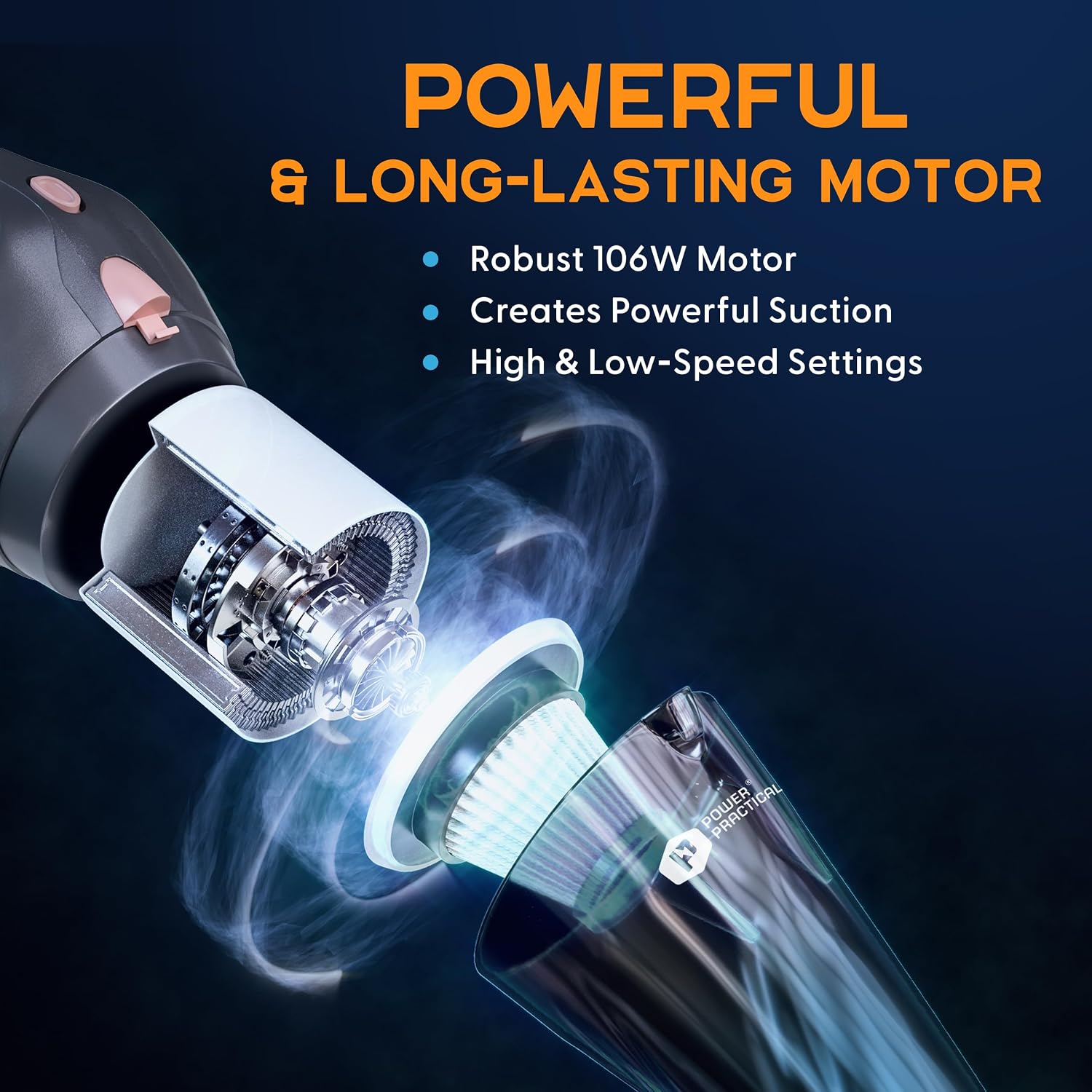ThisWorx Handheld Car Vacuum, Portable Car Vacuum Cleaner with 16Ft Cord - Image 8