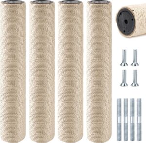 4 Pack M8 Cat Scratching Post Repla...