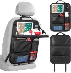 LUCMO Car Backseat Organizer with F...