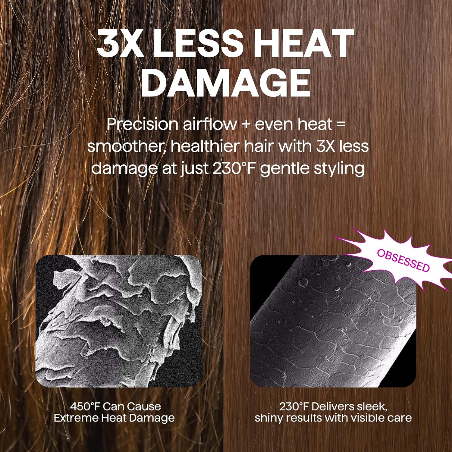 Blow Dryer Brush Set, Wavytalk Air Sculpt 5-in-1 Hot Air Brush Set - Image 4