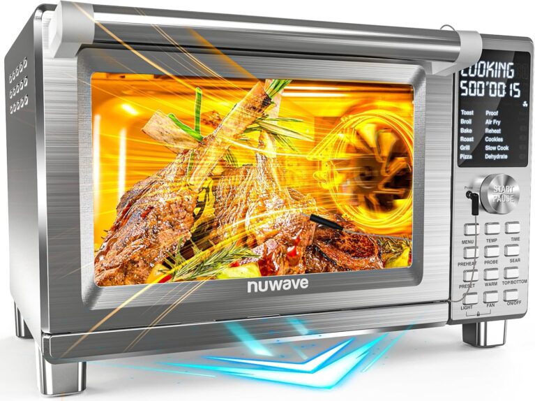 Nuwave Bravo XL Pro Air Fryer Toaster Oven w/Grill Combo, 2026 New System