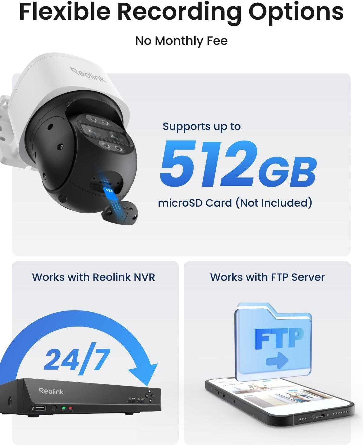 REOLINK TrackMix PoE Dual-Lens PTZ Security Camera 6X Hybrid Zoom Tracking - Image 8