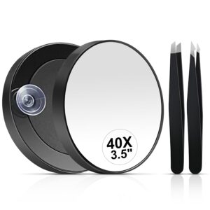 MIYADIVA 40X Magnifying Mirror, 3.5...