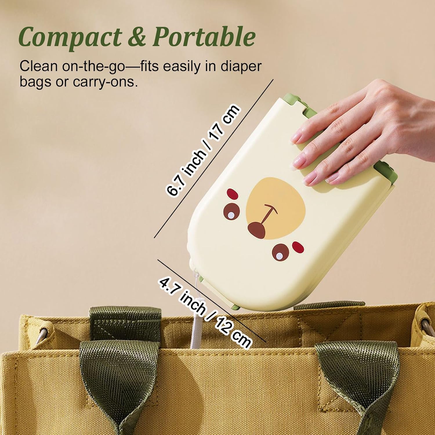 Travel Baby Bottle Cleaner Kit, 6-in-1 Brush Set for Bottles & Pumps - Image 5