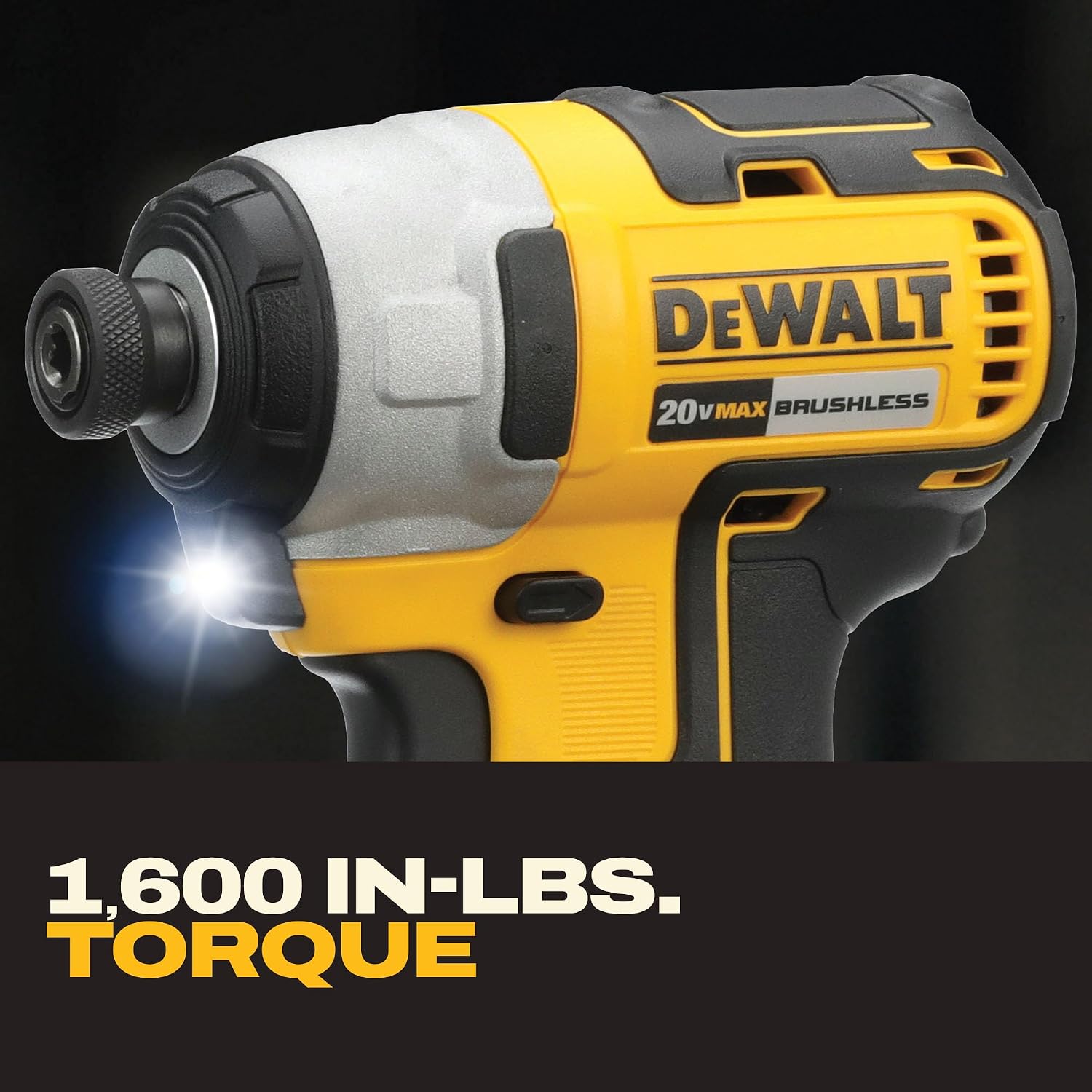 DEWALT 20V MAX Cordless Drill and Impact Driver, Power Drill Brushless 2-Tool Power Tool Combo Kit, Includes 2 Batteries, Charger and Bag (DCK277D2) - Image 8