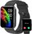 RUIMEN Smart Watches for Men Women, Bluetooth Calls, Fitness Tracker Black
