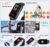 Fitness Trackers,Heart Rate Blood Oxygen Sleep Monitor,1.47‘’ OLED Display,Calorie Pedometer Steps Counter Activity watchs,Smart Band 24/7 Health Monitoring(Black)