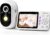 TimeFlys Video Baby Monitor, Both Units Rechargeable, Outdoor Use For Camping, Car Camera Usage, Camera 40-hour Battery, Night Vision, 2-Way Audio, Lullabies, No WiFi Required, Model Z280L,2.8″ Screen