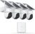 aosu D1 Classic 4-Cam Kit, Security Cameras Wireless Outdoor, Solar Powered