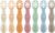 PandaEar 7 Pack Silicone Baby Feeding Spoon, Baby Led Weaning Supplies