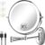 VFD 8” 30X/1X Wall Mounted Lighted Magnifying Makeup Mirror with Lights