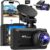 Oryzom 4k Dashcam Pro, Ultra HD Video Recording, Front and Rear Dual Camera, Wdr Night Vision, G-Sensor Emergency Recording, Loop Recording, Parking Monitor, Car Dashboard Camera