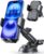 3-in-1 Car Phone Holder [122+LBS Strongest Suction & Stable Clamp Arm] 360° Adjustable Car Phone Mount, Cell Phone Holders for Your Car for Dashboard Vent, All Smartphones & Car Models