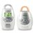 VTech Communications DM221 Audio Baby Monitor with up to 1,000 ft of Range, Vibrating Sound-Alert, Talk Back Intercom & Night Light Loop, White/Silver