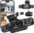 Neideso 5 Channel Telephoto 4K Dash Cam for Zoom Details, 360° View, N800