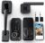 Smart Front Door Lock Sets: 2K HD Camera Lock with Doorbell Kits, Hornbill Fingerprint Keyless Entry Door Lock with Handles, WiFi Deadbolt(only 2.4G) for Remote Control, Free APP/Alexa/PIR, Black