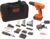BLACK+DECKER 20V MAX* POWERCONNECT Cordless Drill Driver Kit with Drill Bit Set and Sockets, 100 pc. Tool Kit for Home, Battery and Charger Included, Orange (BDC120VA100)