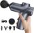 LEERCON Massage Gun Deep Tissue Mini Muscle Massager for Pain Relief, Blue